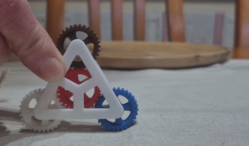 4-Gear Fidget Toy 