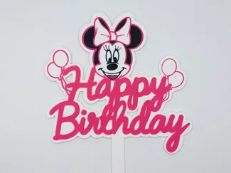 Minnie Mouse Cake Topper