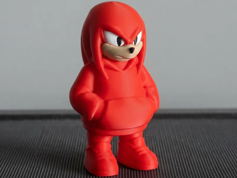 Knuckles – Hoodie Figurine  
