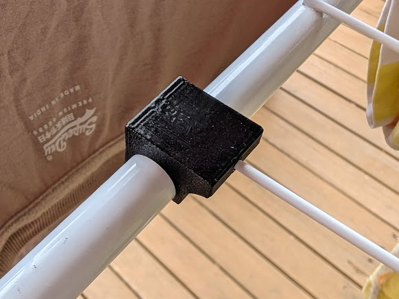 Clothes horse rack dryer fix