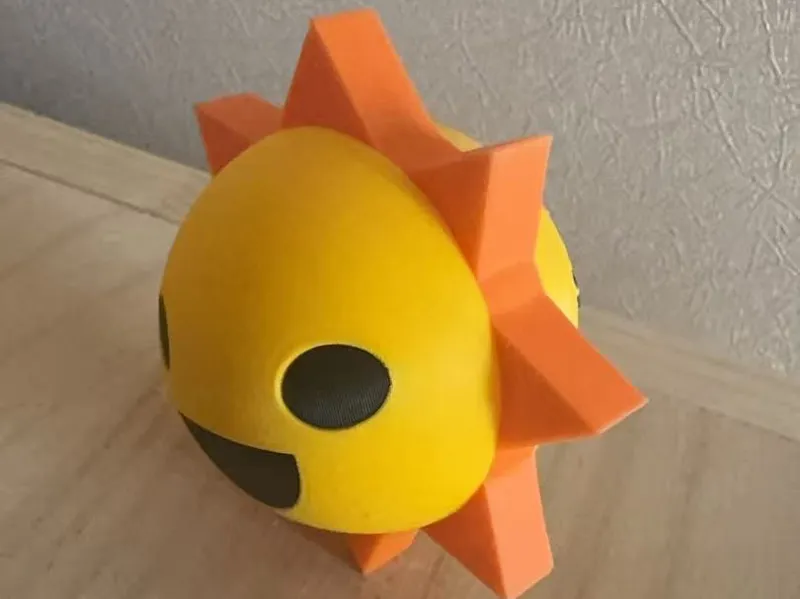 节奏盒子（Sprunki）“太阳先生(Mr. Sun)”（单色分盘打印拼装，不需要ams多色打印）