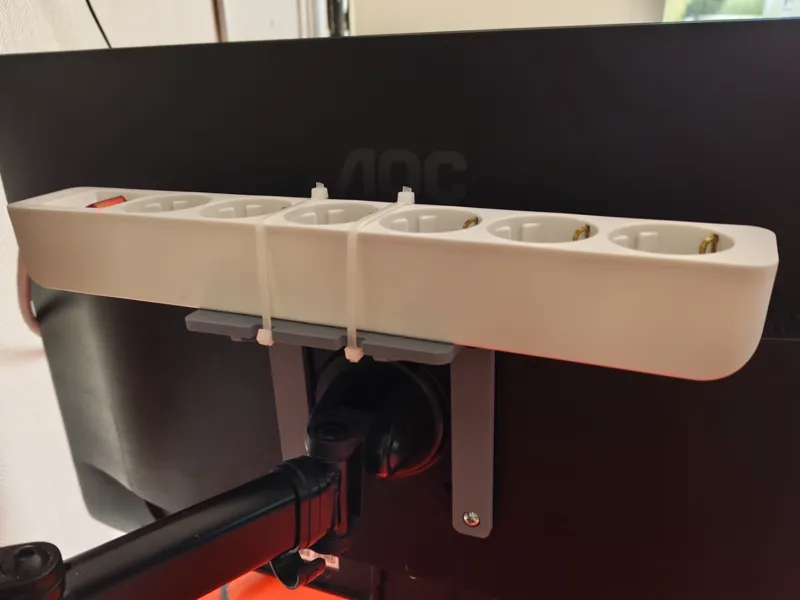Vesa Power Strip Bracket