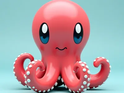 Little Octopus figure