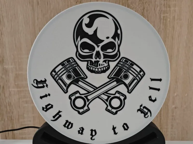 Cover "Highway to Hell Skull" Lightbox