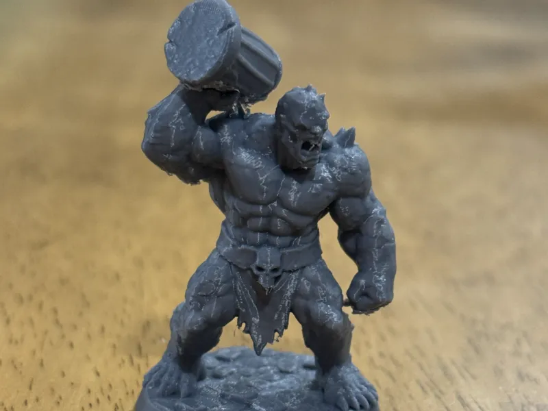 32mm Orc Brute Enemy Miniature D&D 