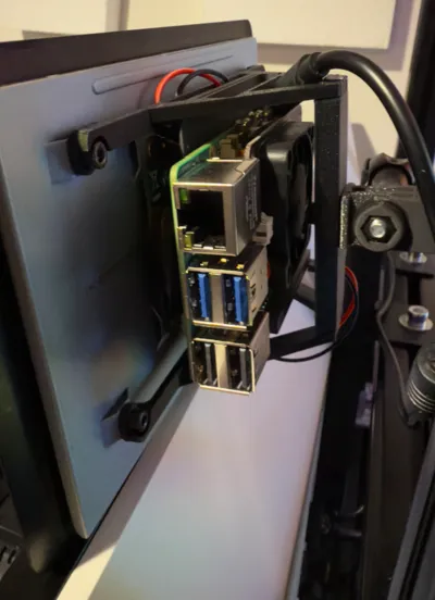 GoPro Mount for Raspberry Pi and Screen