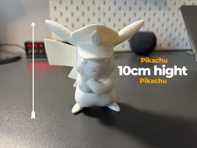 Pikachu white for coloring