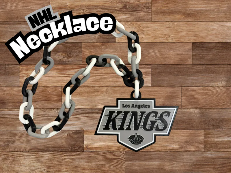 NHL Teams Chain Necklace - Los Angeles Kings