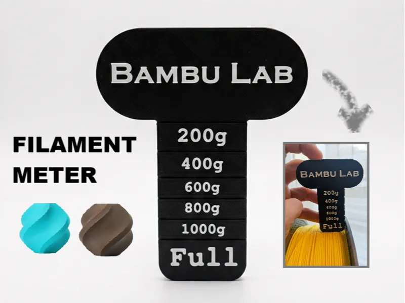 Filament Spool Meter