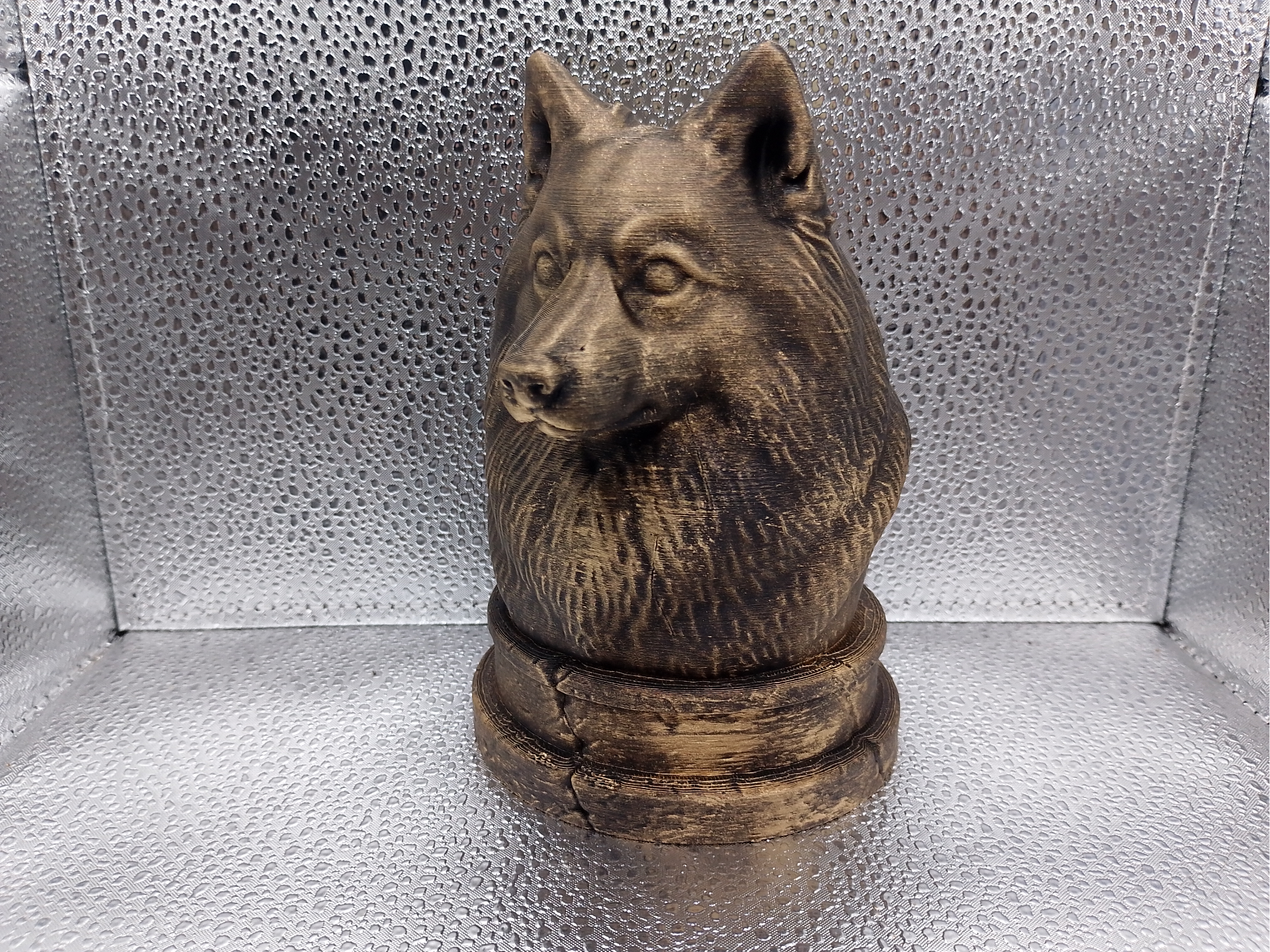Japanese Spitz Bust