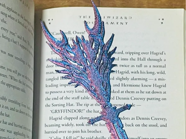 Marque-page tête de dragon