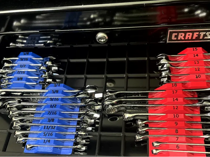 Gridfinity Husky Wrench Holders