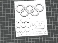 Olympic plaque 