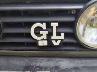 Golf Mk2 Gl 8v Emblem For Grill