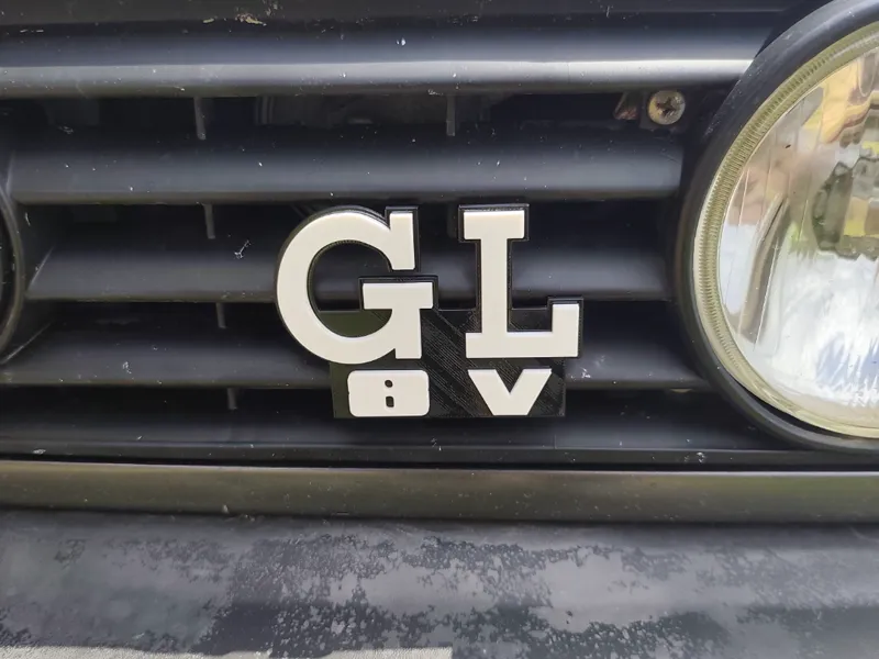Golf Mk2 Gl 8v Emblem For Grill