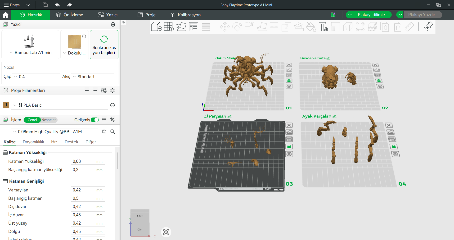 Miniatura 1 do modelo 3D Popy Playtime Prototype