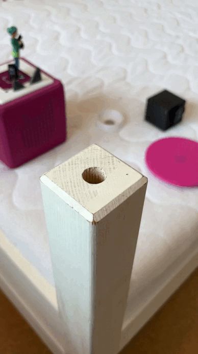 Multifunktions Bettpfosten - Tonie Box Adapter