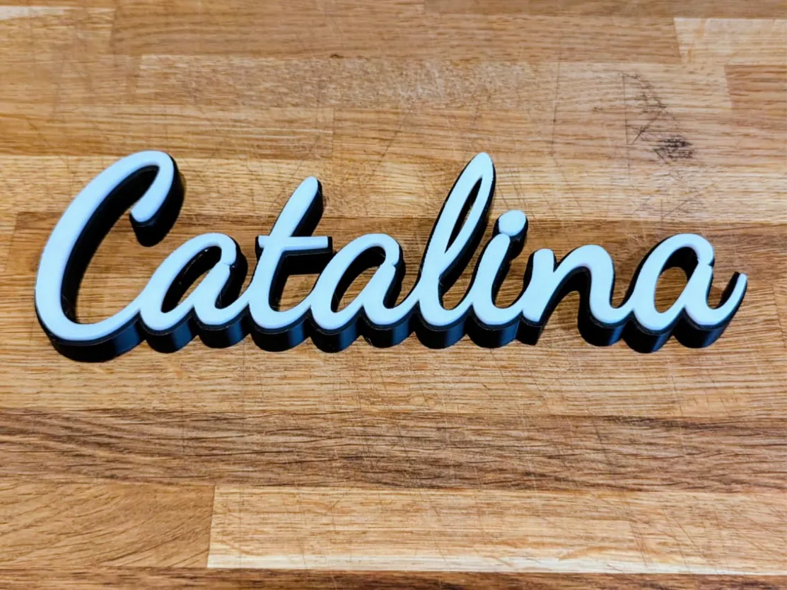 SCRIPT ***CATALINA*** - Free 3D Print Model - MakerWorld