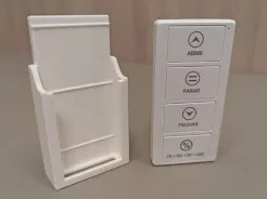 Simple Tuya roller shade remote holder
