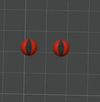 Eyes if you don't want to use glass eyes