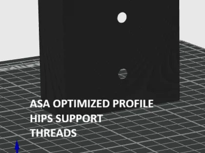 ASA Profiles for X2D, optimized for threads, bolts