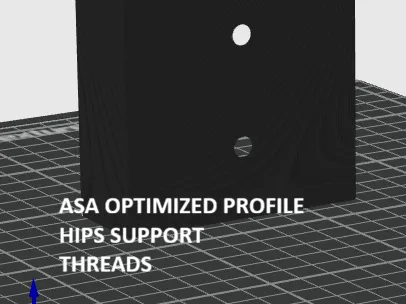 ASA Profiles for X2D, optimized for threads, bolts