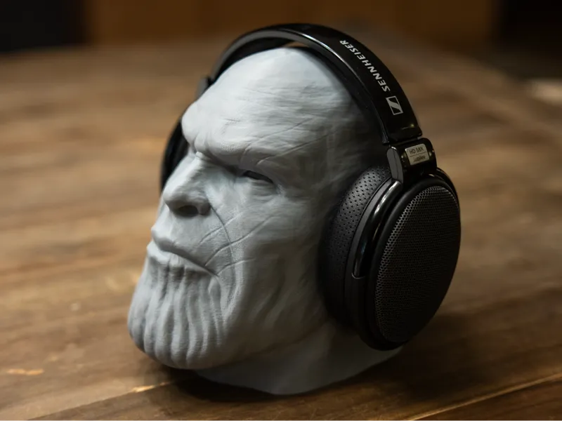 Thanos Bust Headphone Stand V2.0 -  Weigthed Base