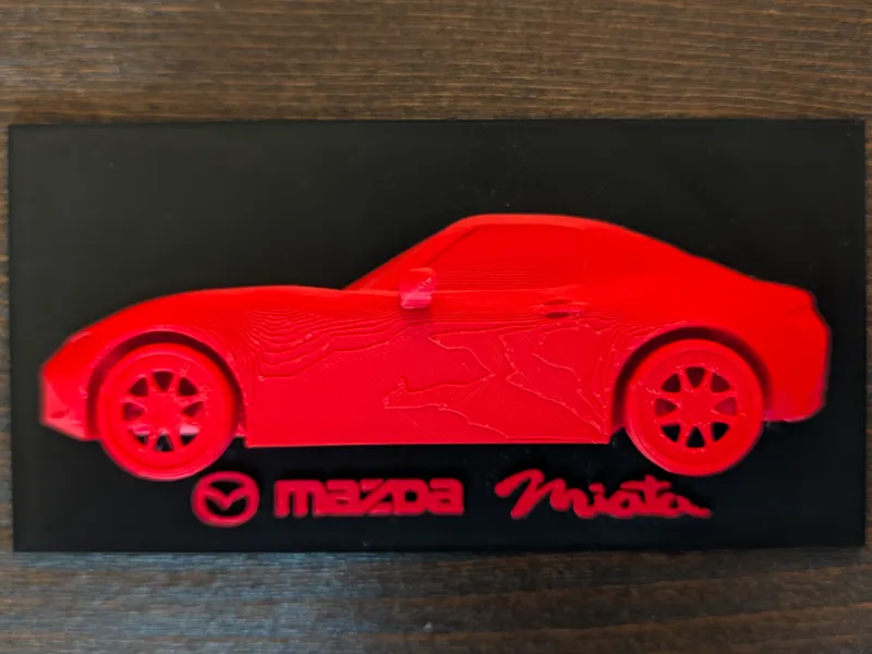 Mazda Miata ND Desktop Display