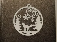 Boule de Noël loup — photo 1