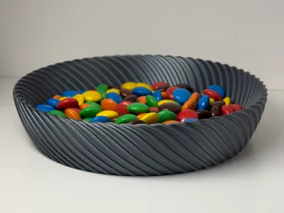 double sided curved bowl