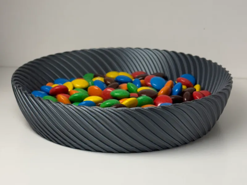 double sided curved bowl