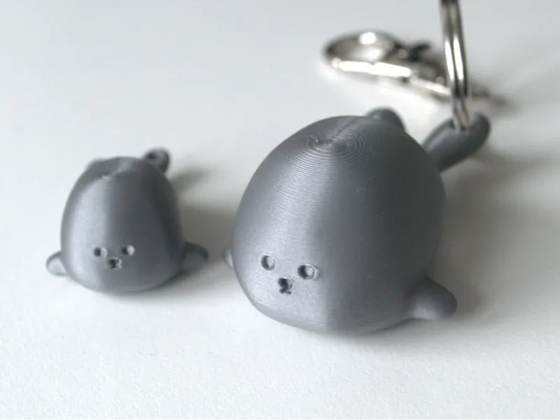 Cute seal keychain