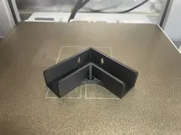L shape table side