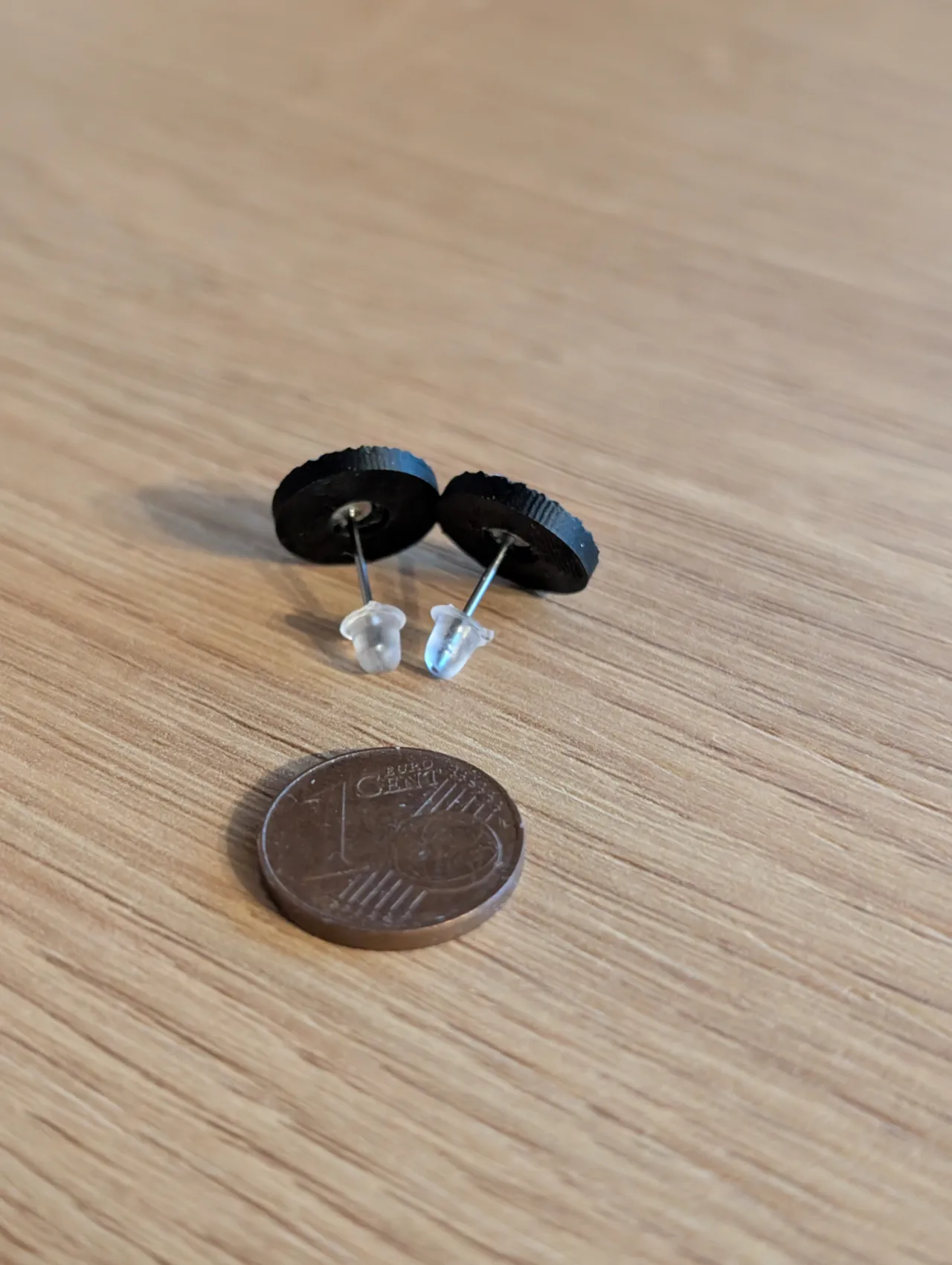 BMW Logo Detailed Stud Earrings (0.2mm Nozzle) view 4
