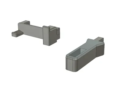 No-support IKEA Skadis Caliper Holder