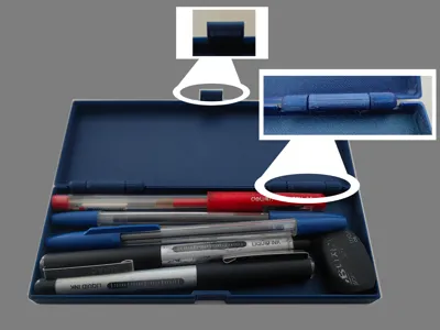 Portable Travel Pen Case (Print-in-Place)