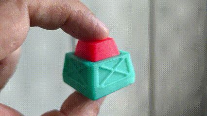 磁斥力机械手感开机键