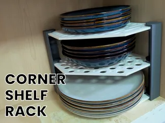 Corner Kitchen Shelf Rack