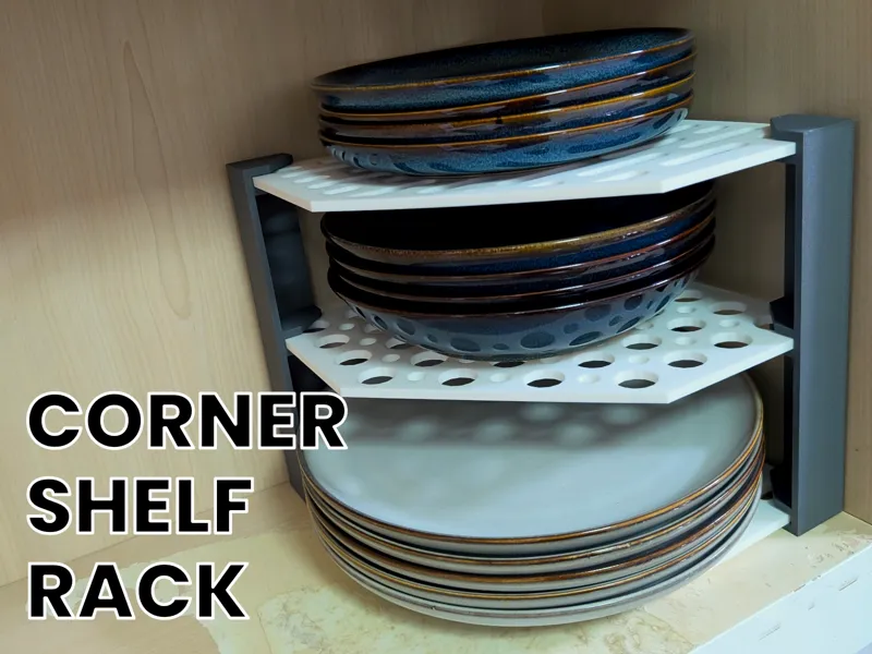 Corner Kitchen Shelf Rack