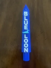 Blue Loon Tap Handle