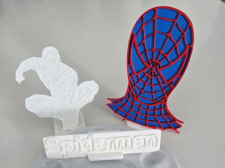 Spider-Man 3D Paint Kit (4-Piece Collection)