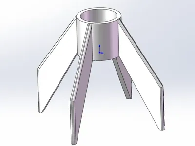 Small Skyrocket Tail Fin