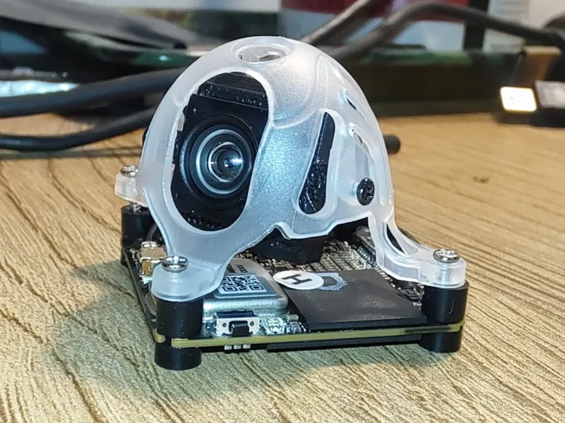 DJI O4 no jello adapter for Mobula6 whoop canopy