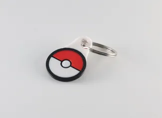Pokeball Shopping Cart Coin Keychain Canada