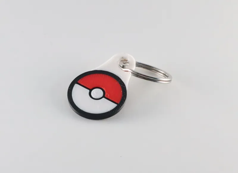 Pokeball Shopping Cart Coin Keychain Canada