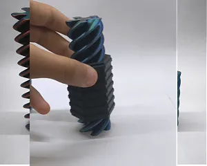 Vortex Hexagonal fidget toy - Free 3D Print Model - MakerWorld