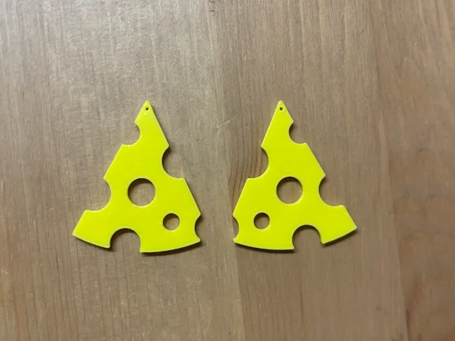 Cheese Earrings