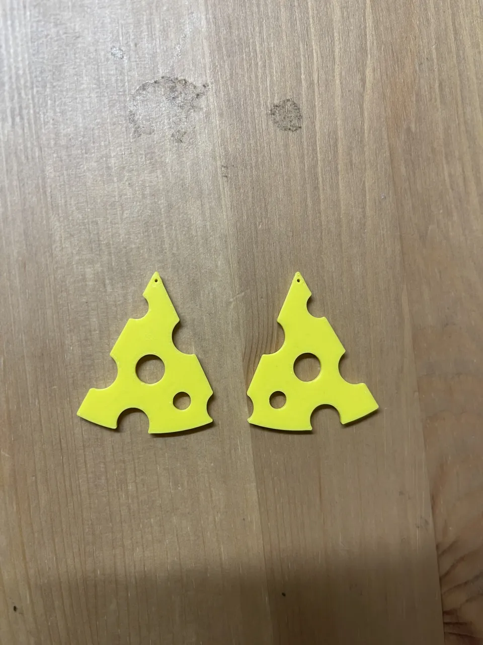Cheese Earrings view 2