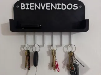 Porta llaves "Bienvenidos"