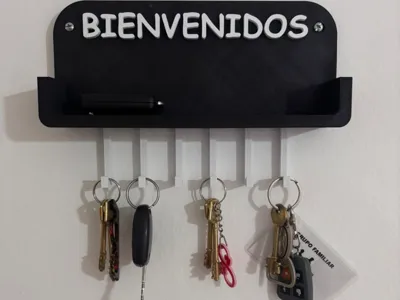 Key holder "Welcome"